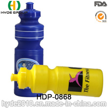 High Quality PE Plastic Sports Water Bottle with Straw (HDP-0868)